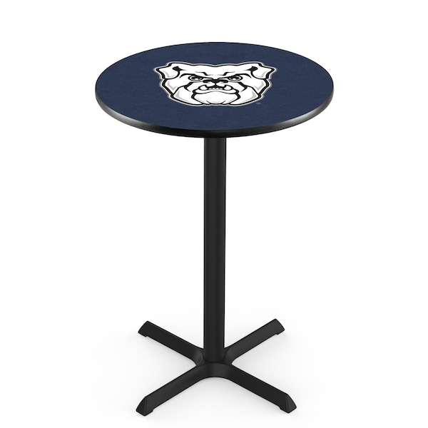 42" Blk Wrinkle Butler University Pub Table
